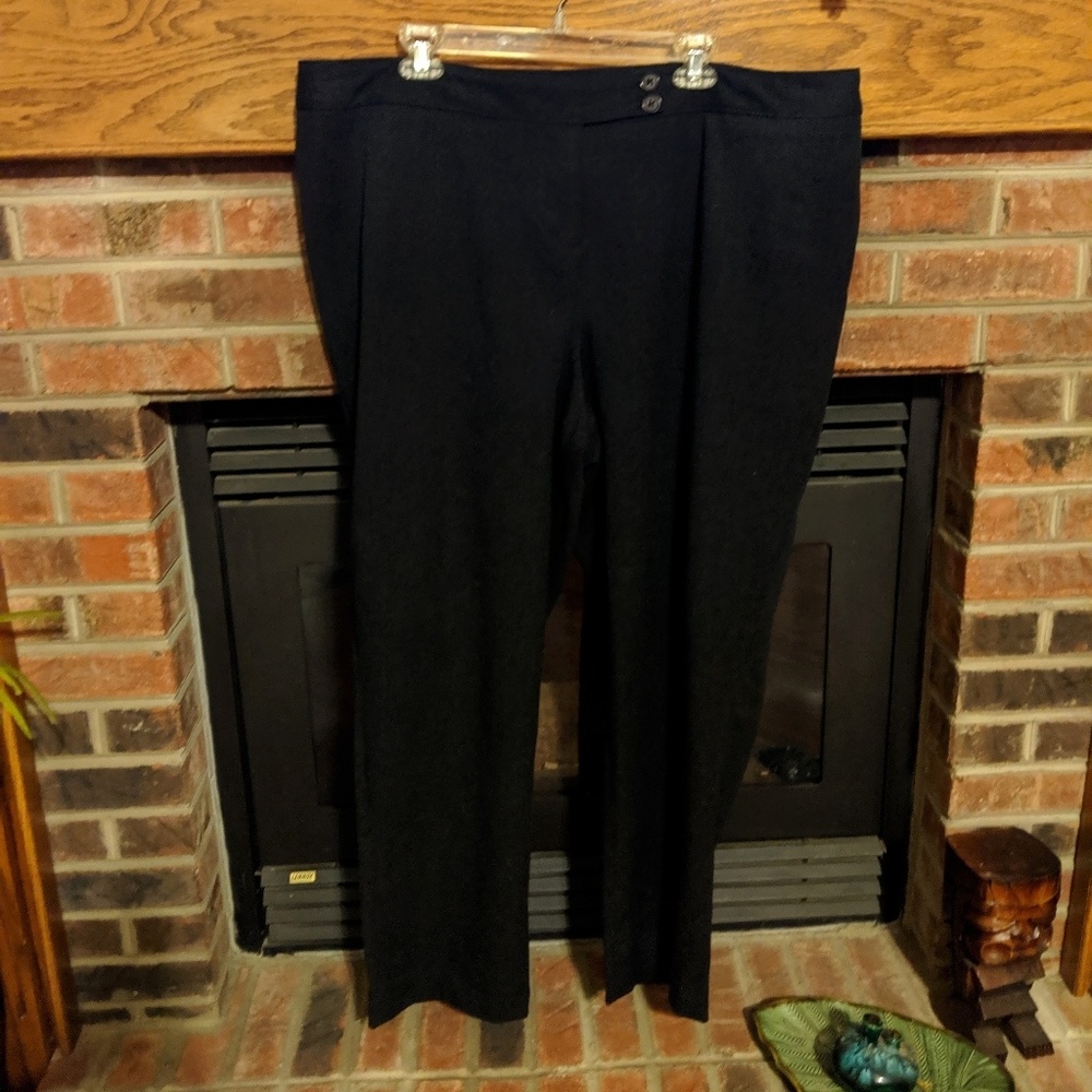 Lane Bryant dark grey straight leg pants size 20